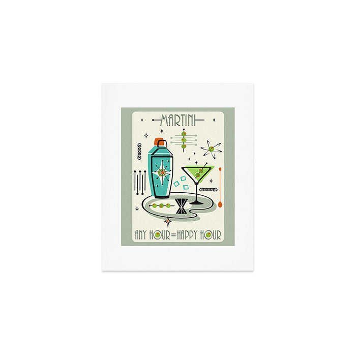 Atomic Martini ©studioxtine Art Print Gallery Image 1