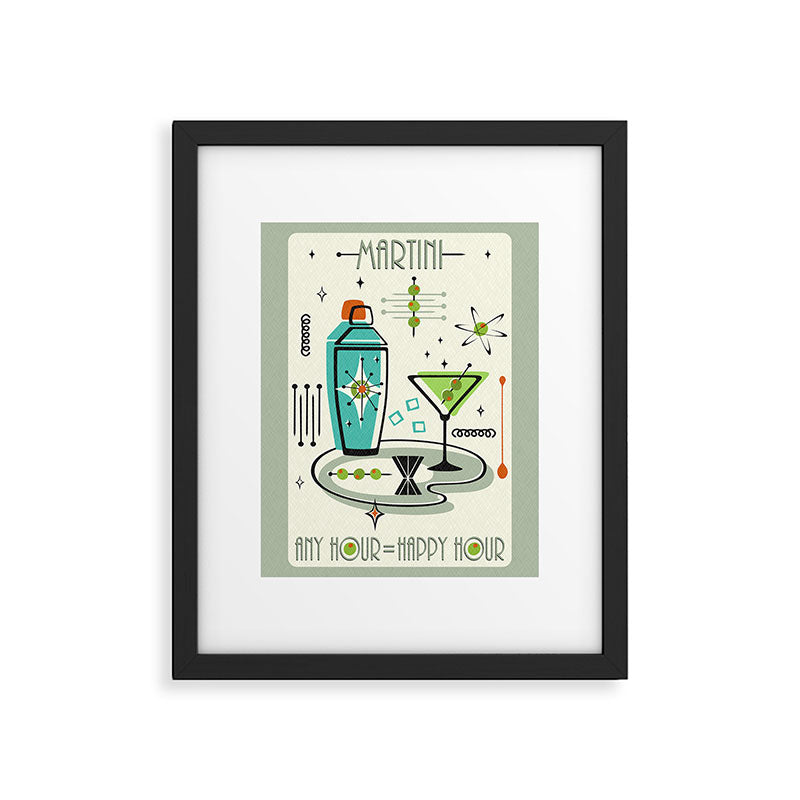 Atomic Martini ©studioxtine Framed Art Print Gallery Image 6