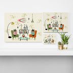 Cozy Cats Den studioxtine Canvas Print Gallery Image 3