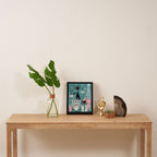 Vintage Kitty Christmas II sxs6- ©studioxtine Framed Canvas Print Gallery Image 4