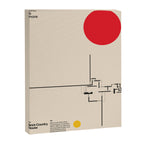 Brick Country House, Ludwig Mies van der Rohe, Minimal Architecture Bauhaus Design Canvas Print Gallery Image 6