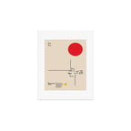 Brick Country House, Ludwig Mies van der Rohe, Minimal Architecture Bauhaus Design Art Print Gallery Image 1