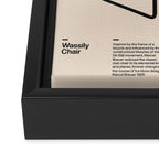 Poster Wassily Chair, Marcel Breuer, Minimal Furniture Bauhaus Design Framed Canvas Print Gallery Image 3