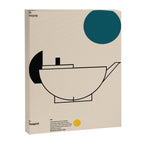 Teapot, Marianne Brandt, Mid Century Modern Art Print, Bauhaus Print Canvas Print Gallery Image 6