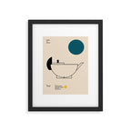 Teapot, Marianne Brandt, Mid Century Modern Art Print, Bauhaus Print Framed Art Print Gallery Image 5