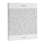 Desiderata by Max Ehrmann minimal typographical quote art print Canvas Print Gallery Image 8