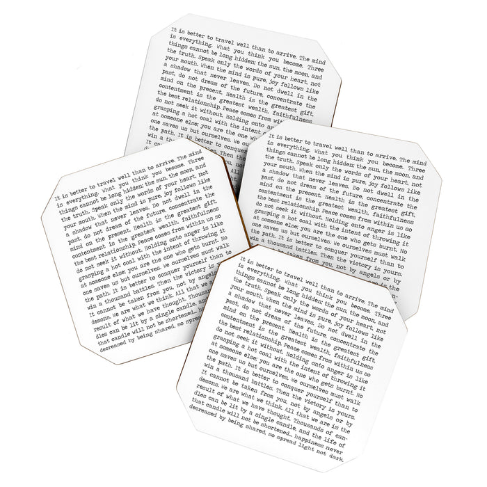 The Wisdom of Buddha Coaster Gallery Image 1
