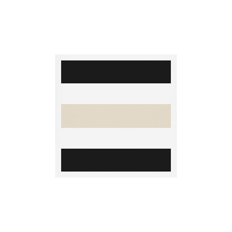 Accent (Black & Cream) Art Print Gallery Image 1