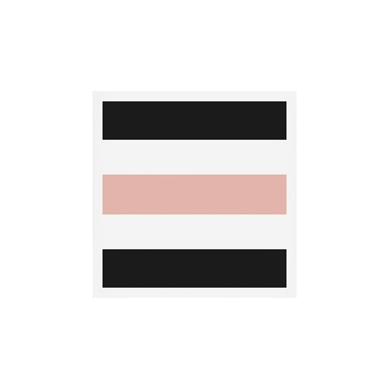 Accent (Black & Pink) Art Print Gallery Image 1