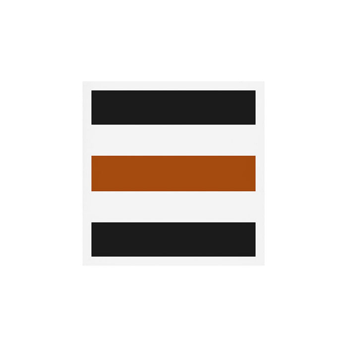 Accent (Black & Rust) Art Print Gallery Image 1