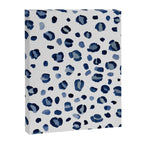 animal print (navy) Canvas Print Gallery Image 6