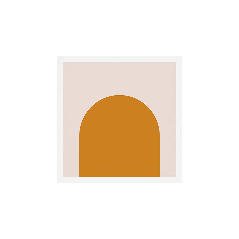 Arch (Yellow & Pale Pink) Art Print Gallery Image 1