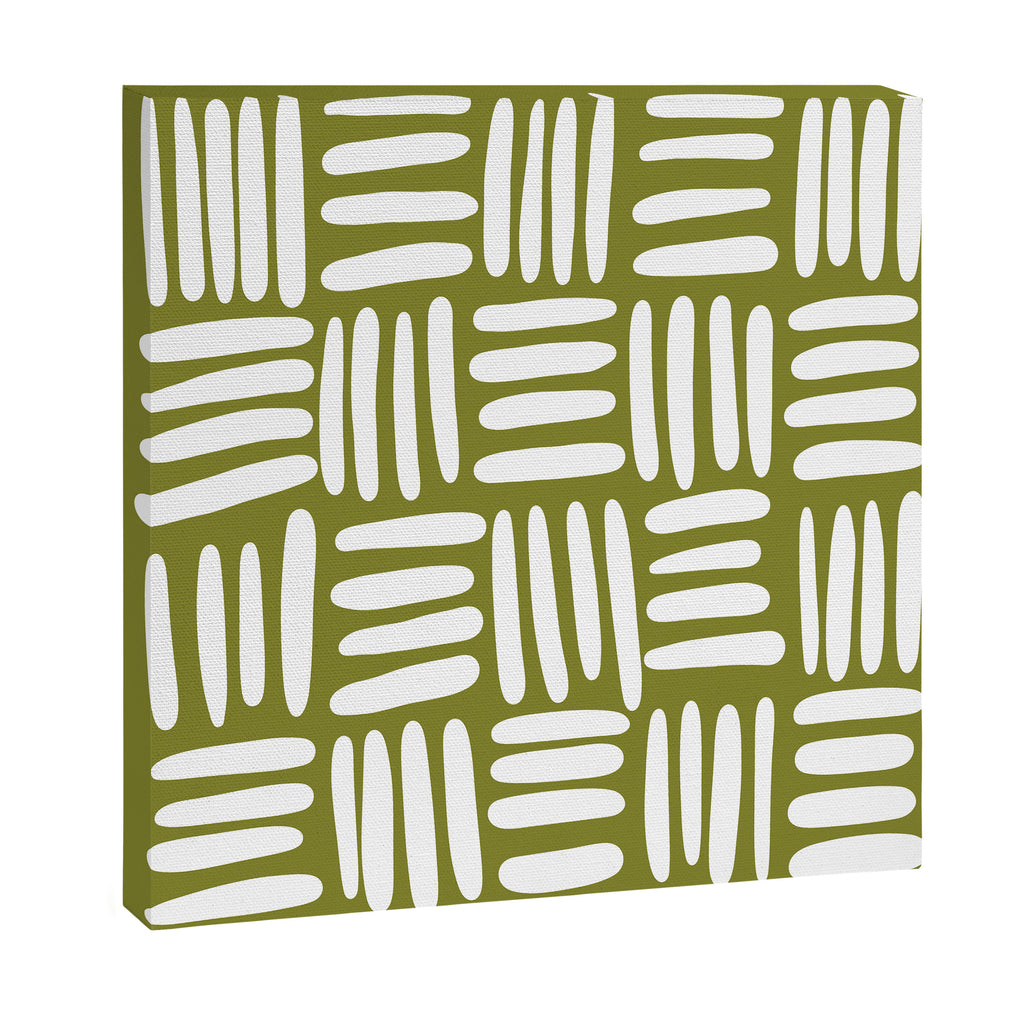 Boho (matcha green) Canvas Print Gallery Image 3