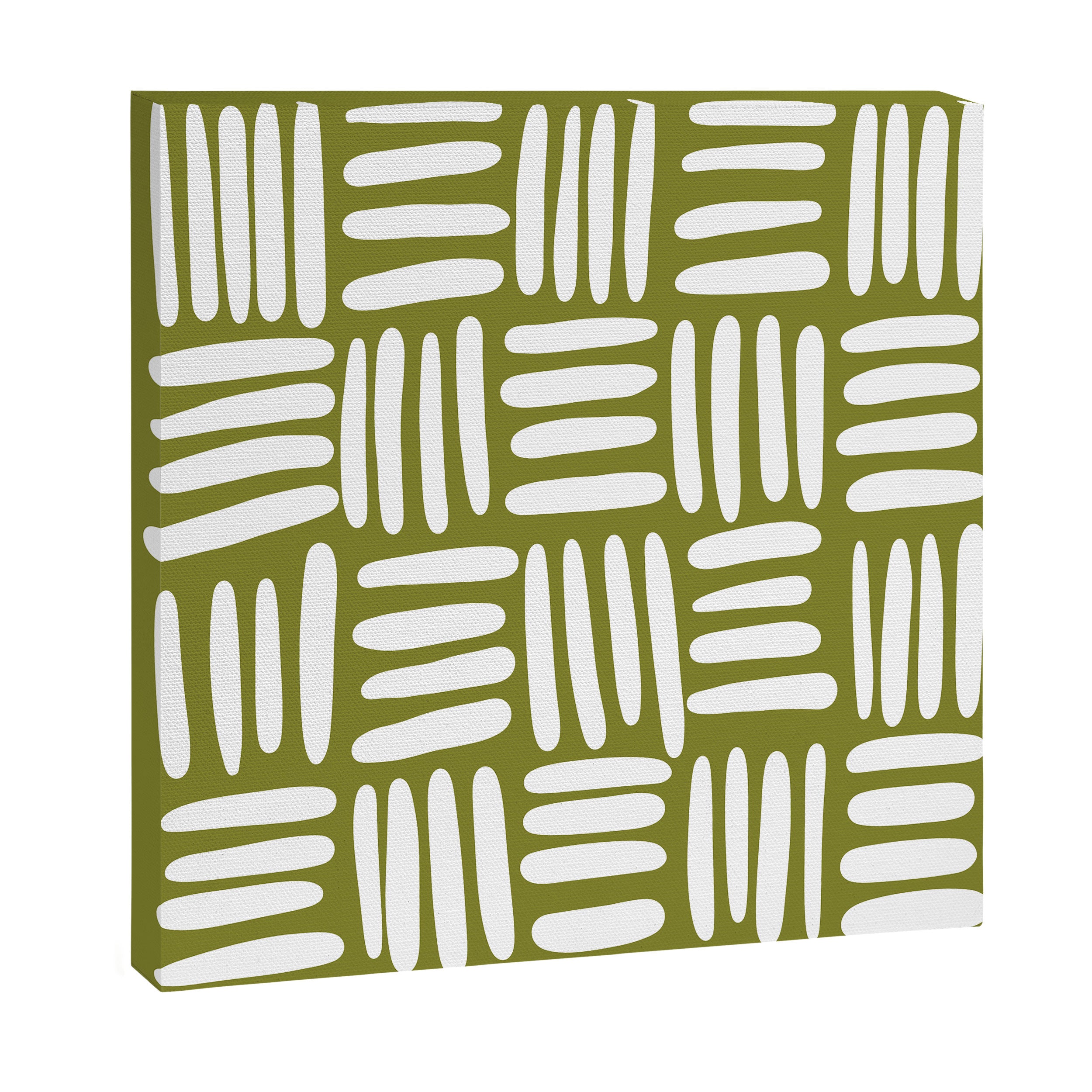 Boho (matcha green) Canvas Print Gallery Image 3