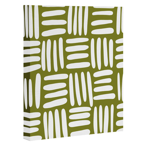 Boho (Matcha Green) Canvas Print Gallery Image 3