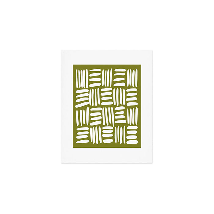 Boho (matcha green) Art Print Gallery Image 1