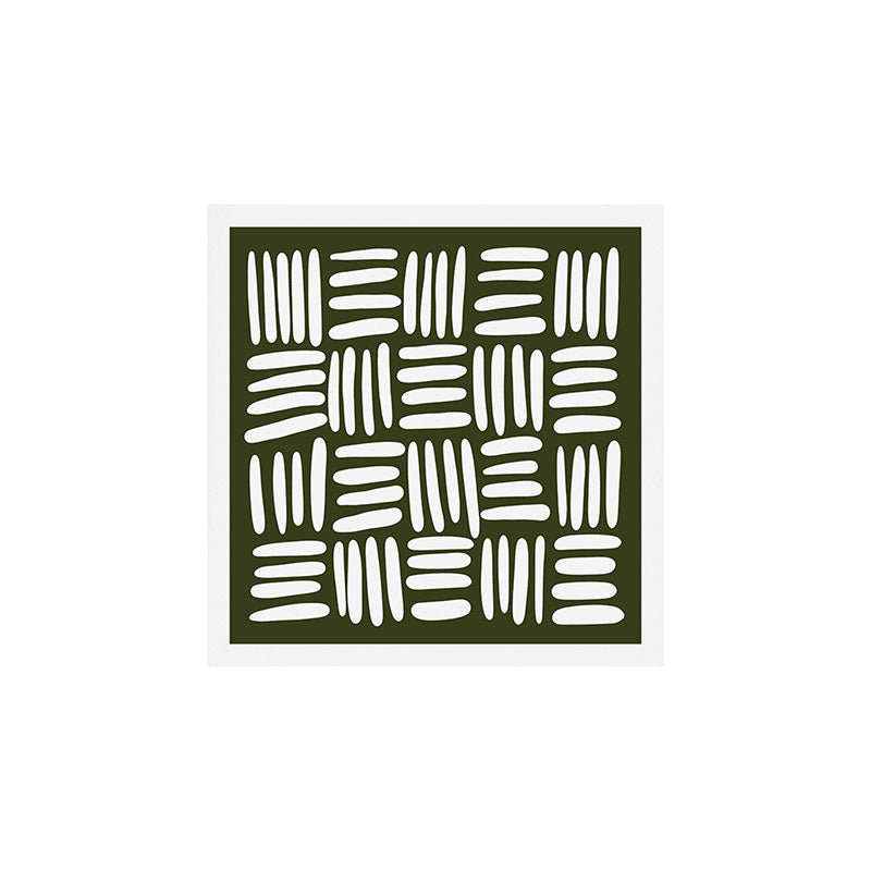 Boho (Olive Green) Art Print Gallery Image 1