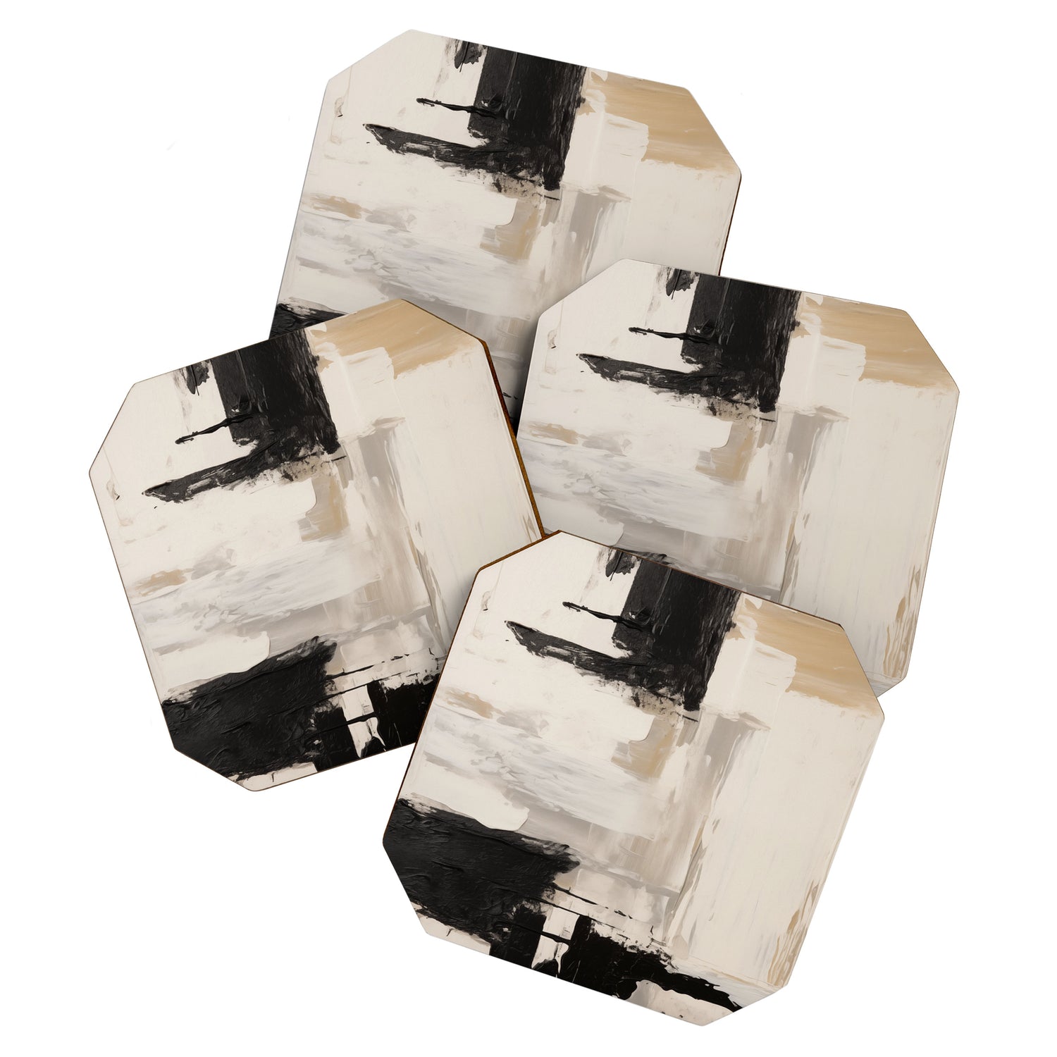 Bold Neutral I Coaster Gallery Image 1