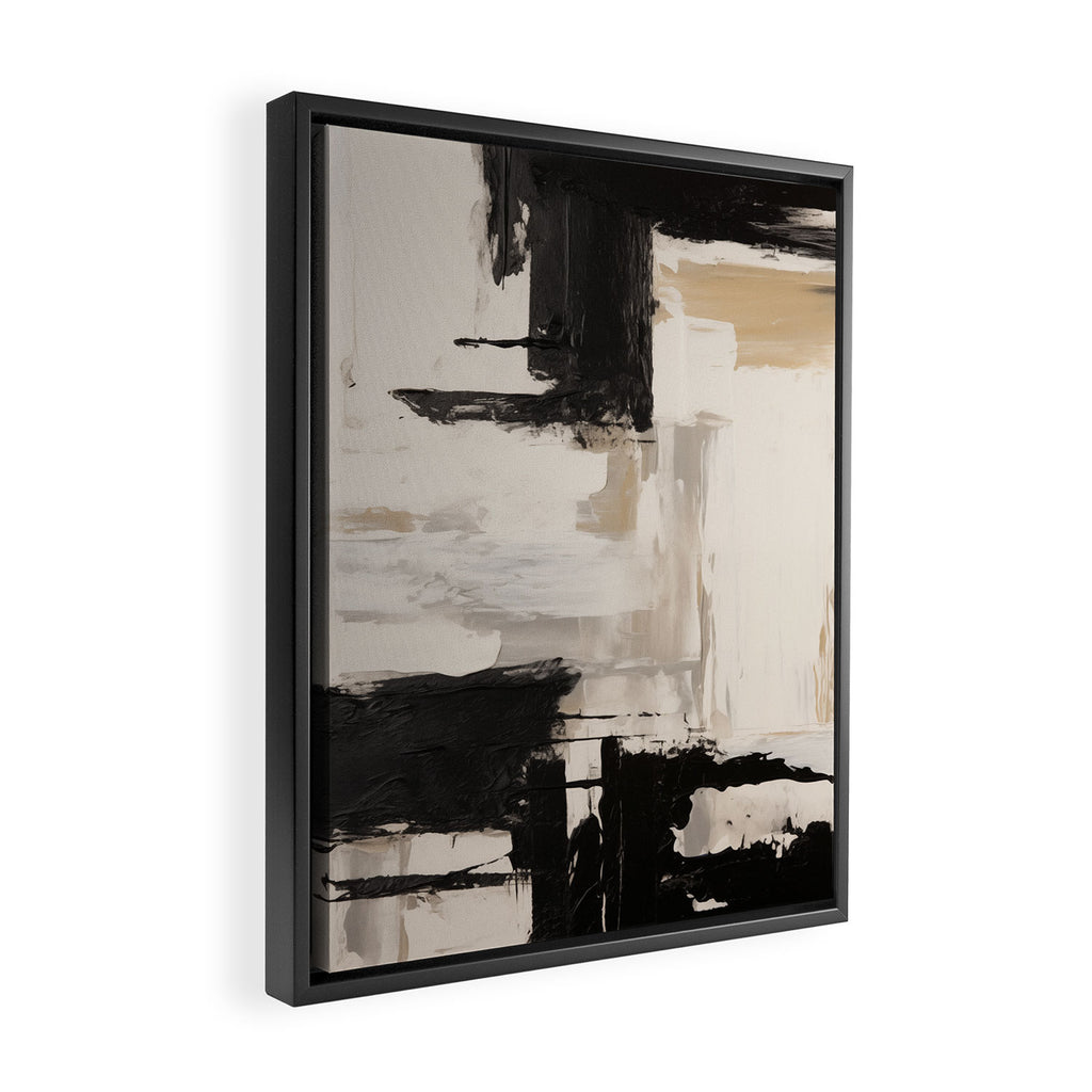 Bold Neutral I Framed Canvas Print Gallery Image 2