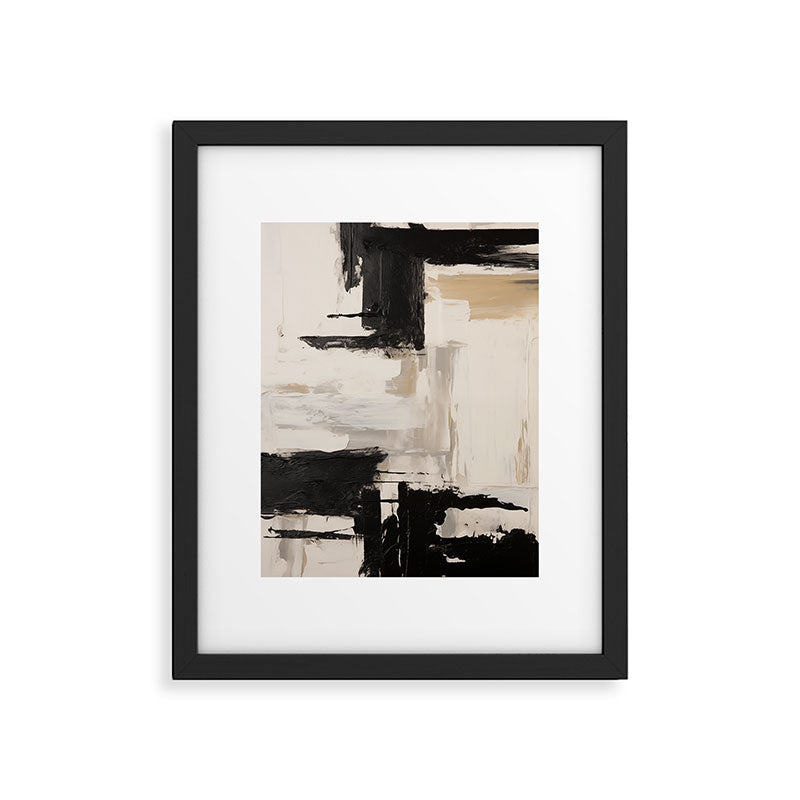 Bold Neutral I Framed Art Print Gallery Image 5