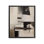 Bold Neutral II Framed Canvas Print Gallery Image 6