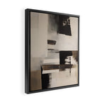 Bold Neutral II Framed Canvas Print Gallery Image 2