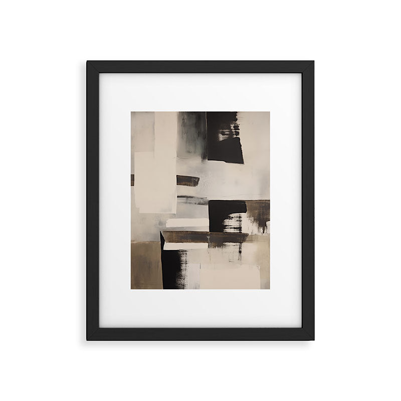 Bold Neutral II Framed Art Print Gallery Image 5