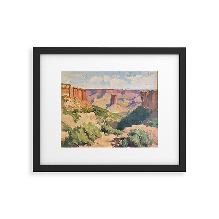 Canyon Framed Art Print Gallery Image 1
