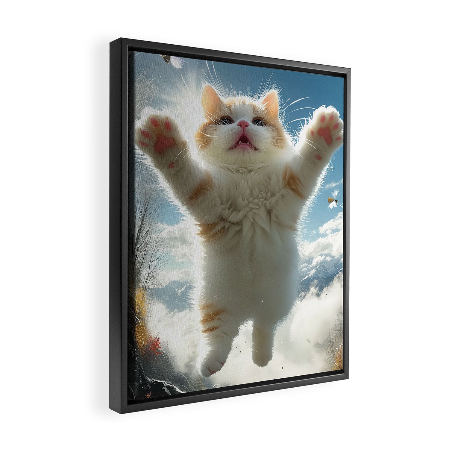 Catch me Framed Canvas Print Gallery Image 2