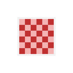 Checkered (Strawberry) Art Print Gallery Image 1