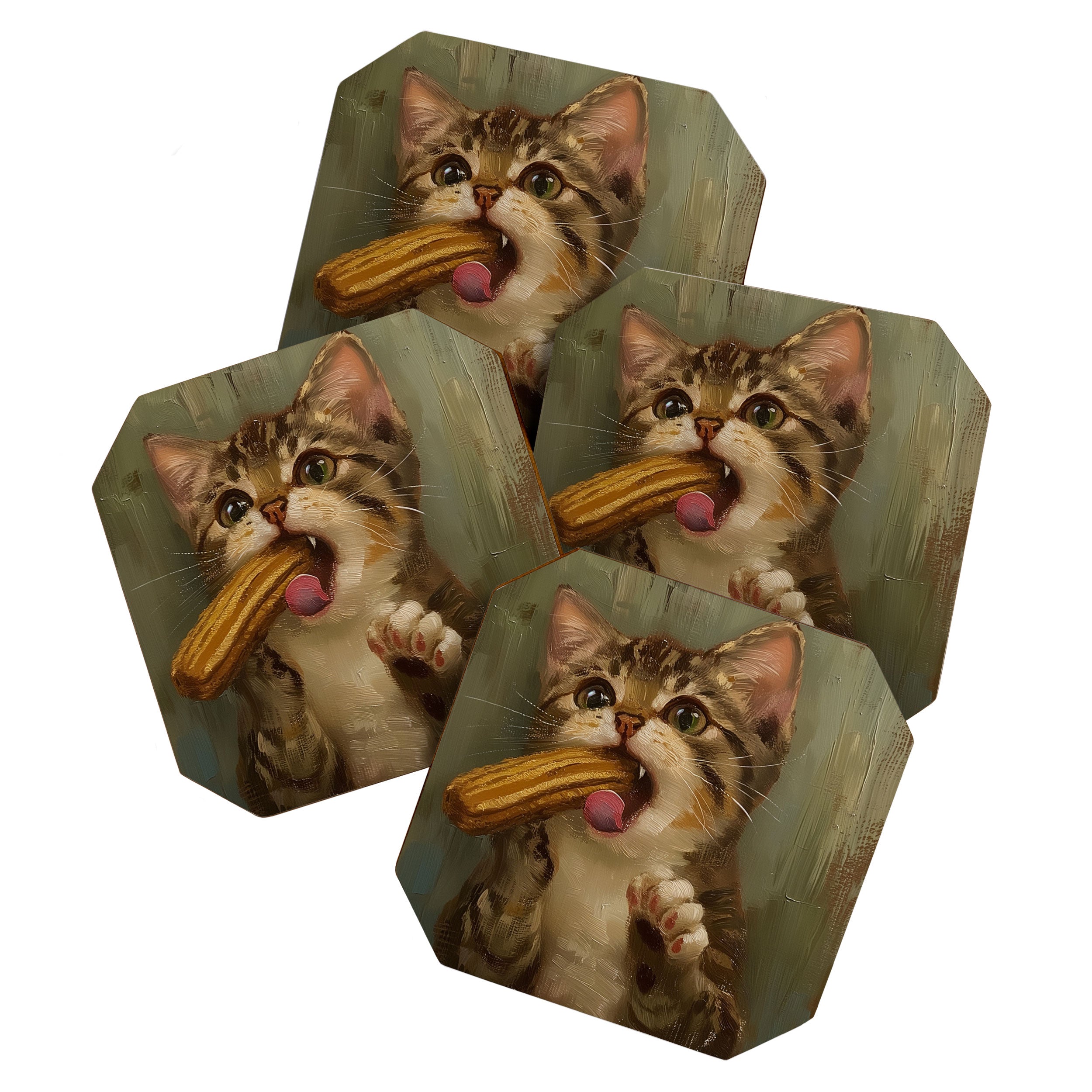 Churro Cat Coaster Gallery Image 1