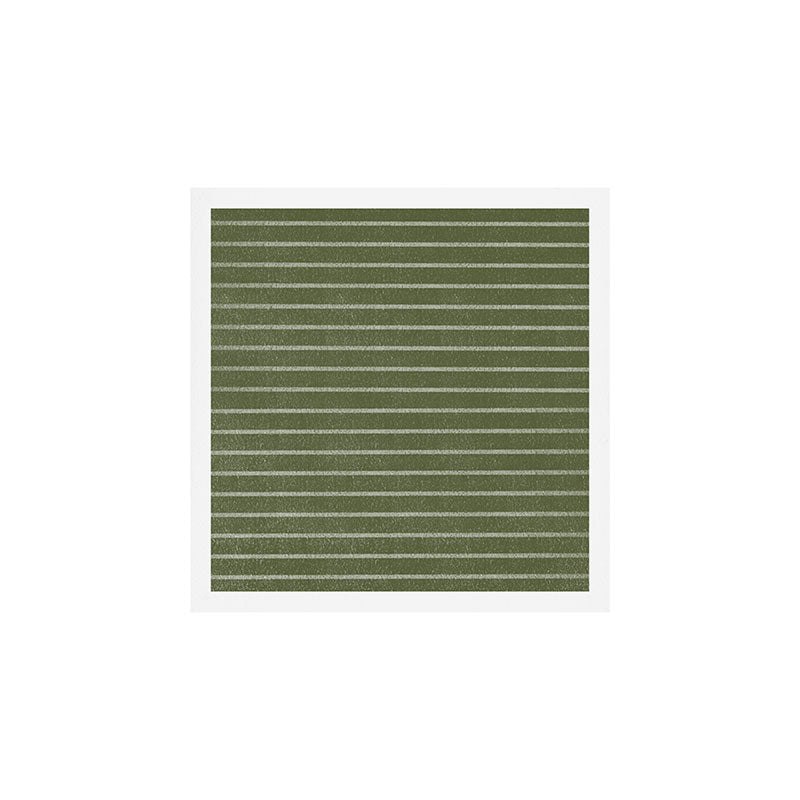Classic Stripe (Moss Green) Art Print Gallery Image 1