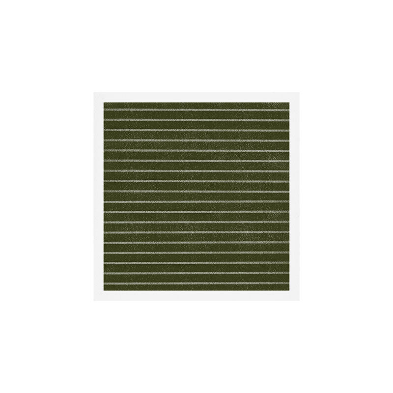 Classic Stripe (Olive Green) Art Print Gallery Image 1