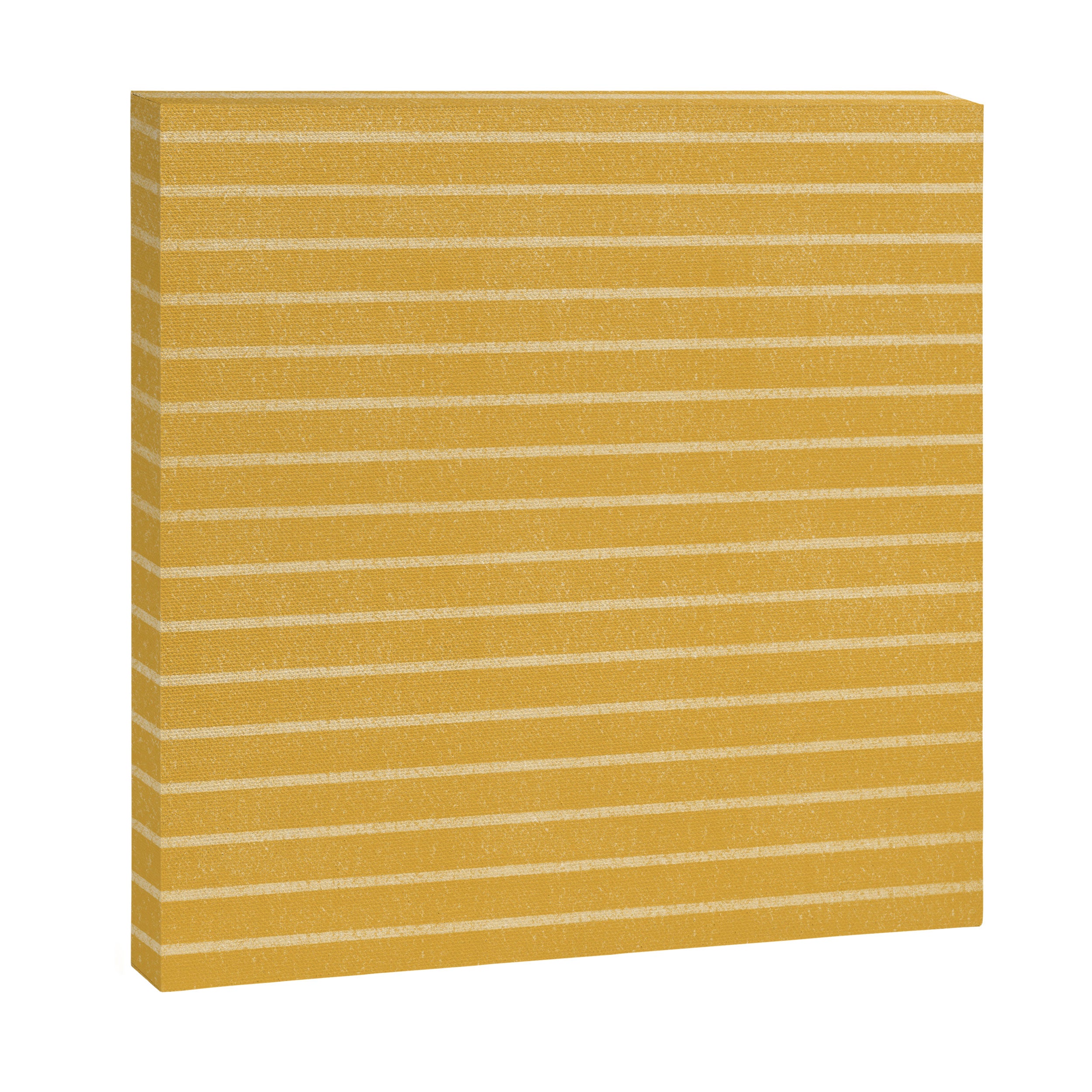 Classic Stripe (Yellow) Canvas Print Gallery Image 3
