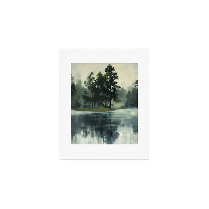 Country Lake I Art Print Gallery Image 1