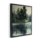 Country Lake I Framed Canvas Print Gallery Image 2