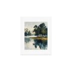 Country Lake II Art Print Gallery Image 1