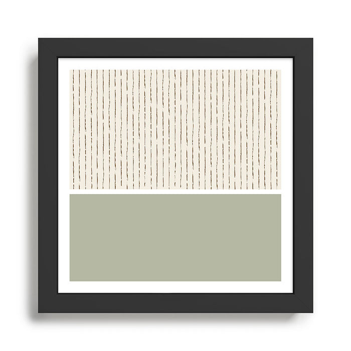 Cream Sage Framed Art Print Gallery Image 1