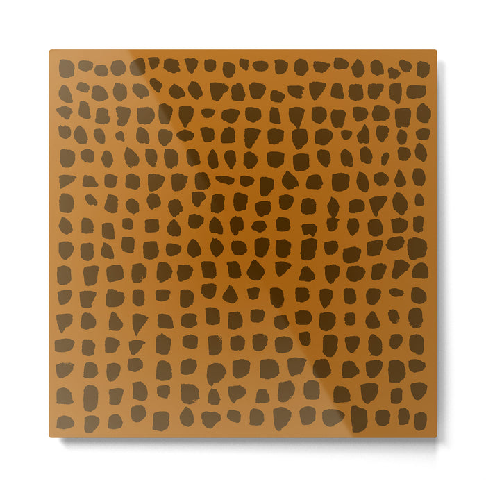 Dots (Baby Leopard) Metal Print Gallery Image 1