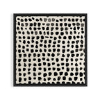 Dots (Beige) Framed Canvas Print Gallery Image 3