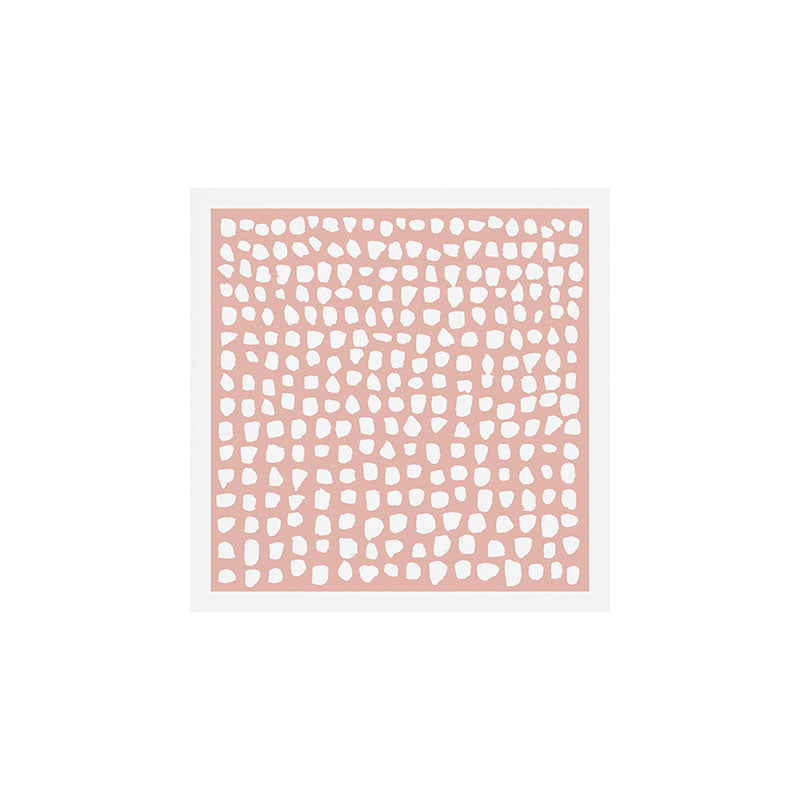 Dots (Pink) Art Print Gallery Image 1