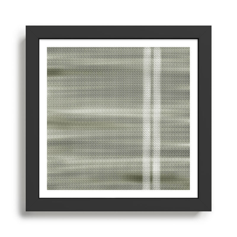 Double lines (Sage) Framed Art Print Gallery Image 1