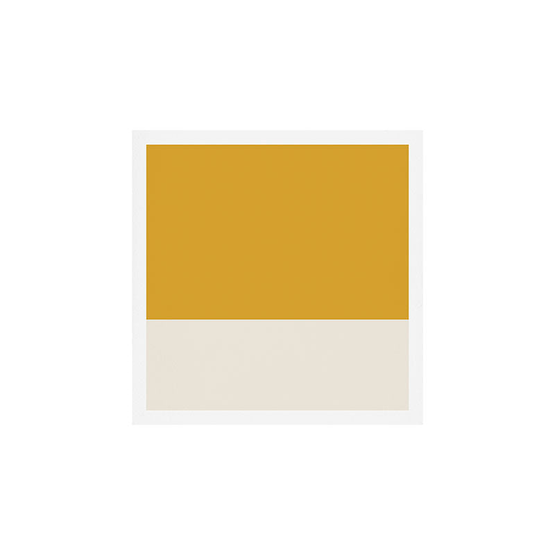 Dual (Yellow Cream) Art Print Gallery Image 1