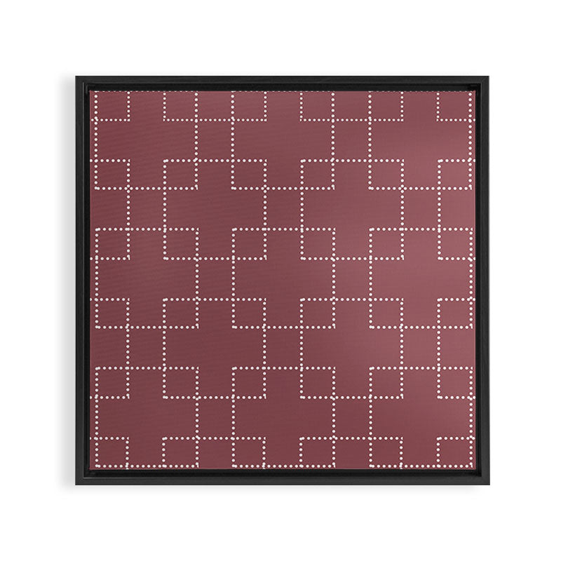 Embrace (Berry) Framed Canvas Print Gallery Image 3