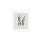 Eucalyptus (watercolor finger painting) Art Print Gallery Image 1