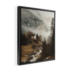 Forest Cottage I Framed Canvas Print Gallery Image 2