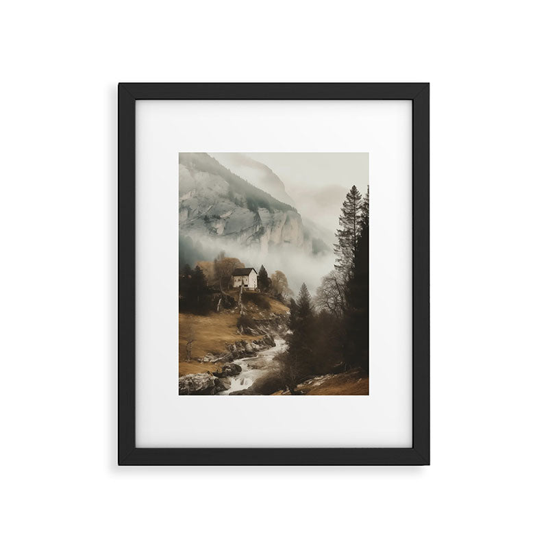 Forest Cottage I Framed Art Print Gallery Image 5