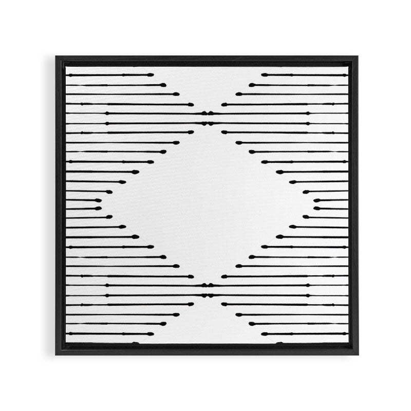 Geo Framed Canvas Print Gallery Image 3
