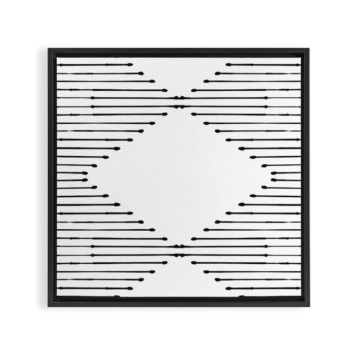 Geo Framed Canvas Print Gallery Image 1