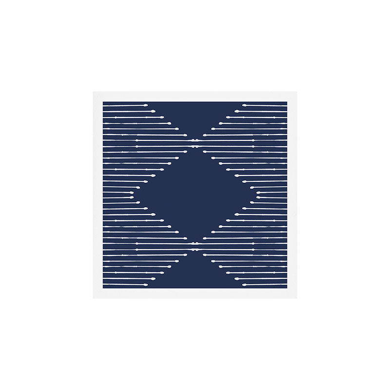 Geo (Navy) Art Print Gallery Image 1